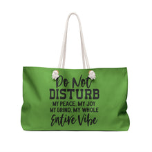 Load image into Gallery viewer, Weekender Bag - Do Not Disturb
