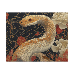 Lunar Year of the Snake - Canvas Print