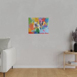 French Bulldog Canvas Art Print