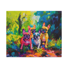 Load image into Gallery viewer, French Bulldog Canvas Art
