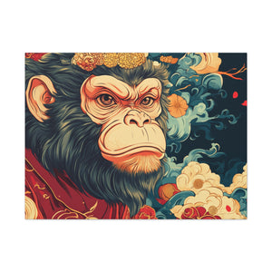 Lunar Year of the Monkey - Matte Canvas
