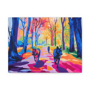 German Shepherd Canvas Art