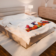 Load image into Gallery viewer, Butterfly Plush Blanket
