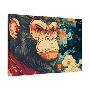 Lunar Year of the Monkey - Matte Canvas