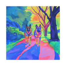 Load image into Gallery viewer, German Shepherd Canvas Art
