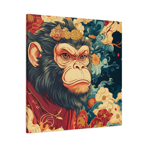 Lunar Year of the Monkey - Matte Canvas