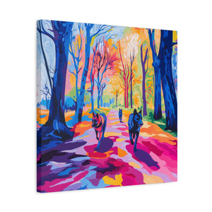 German Shepherd Canvas Art