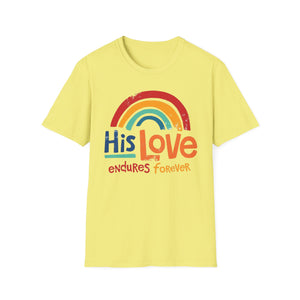 His love endures forever