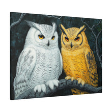 Load image into Gallery viewer, Owl Lovers Matte Canvas Print - Stretched Wall Art
