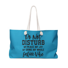 Load image into Gallery viewer, Weekender Bag - Do Not Disturb
