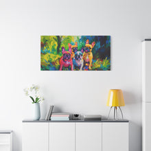 Load image into Gallery viewer, French Bulldog Canvas Art
