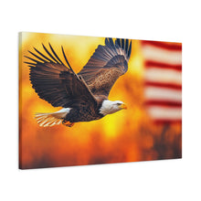Load image into Gallery viewer, Patriotic Eagle Canvas Art - Inspirational Home Decor
