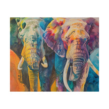 Load image into Gallery viewer, Colorful Elephants
