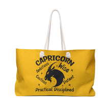 Load image into Gallery viewer, Weekender Bag - Capricorn
