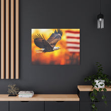 Load image into Gallery viewer, Patriotic Eagle Canvas Art - Inspirational Home Decor
