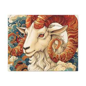 Year of the Ram - Canvas Wall Art