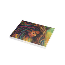 Load image into Gallery viewer, Grounded Woman of Color Postcard Bundles (envelopes included)

