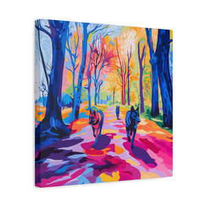German Shepherd Canvas Art