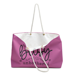 Weekender Bag - Unbothered
