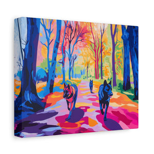 German Shepherd Canvas Art