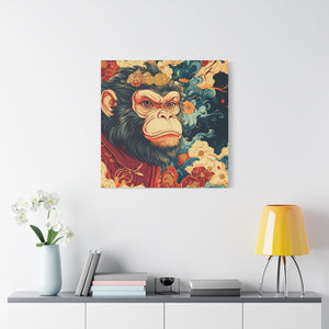 Lunar Year of the Monkey - Matte Canvas
