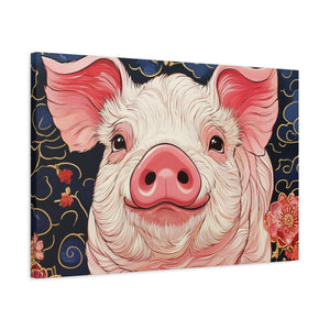 Lunar Year of the Pig - Matte Canvas
