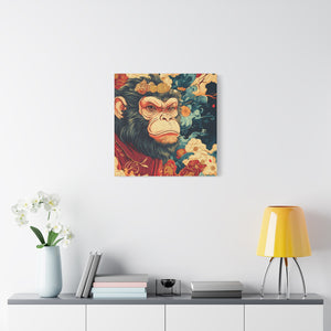 Lunar Year of the Monkey - Matte Canvas