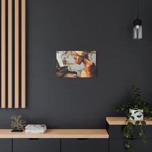 Load image into Gallery viewer, Piano Art Canvas Wall Decor, Inspirational Home Art, Music Lover Gift, Black Woman Artwork, Modern Art Print
