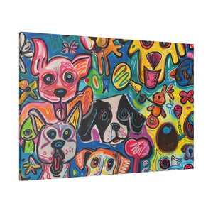 Dogs at play