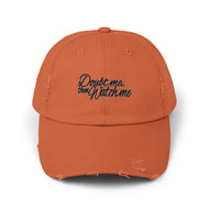 Unisex Distressed Cap - Doubt Me