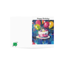 Load image into Gallery viewer, Vibrant Birthday Greeting Cards - Colorful Celebration Set (1, 10, 30, 50 pcs)
