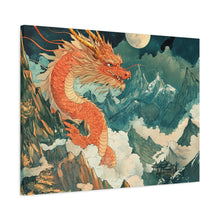 Load image into Gallery viewer, Lunar Year of the Dragon - Stretched Wall Decor for Home
