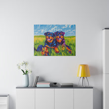 Load image into Gallery viewer, Rottweiler Canvas Art
