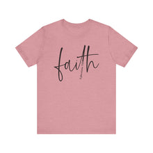 Load image into Gallery viewer, Faith Unisex Jersey Short Sleeve Tee - Inspirational Ephesians 3:20 Shirt

