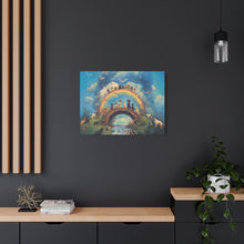 Load image into Gallery viewer, Rainbow Bridge Dog Canvas Artwork - Pet Lovers Home Decor
