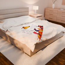 Load image into Gallery viewer, Butterfly Plush Blanket
