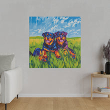 Load image into Gallery viewer, Rottweiler Canvas Art
