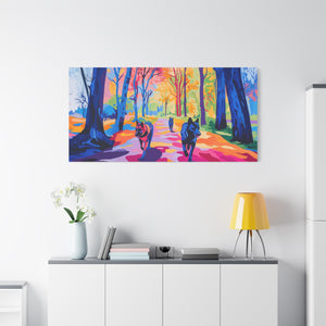 German Shepherd Canvas Art