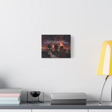 Load image into Gallery viewer, Inspirational Wall Art Canvas - "Sometimes You Can Only Watch" - Empowering Home Decor
