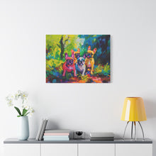 Load image into Gallery viewer, French Bulldog Canvas Art
