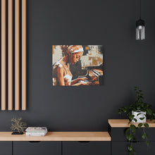 Load image into Gallery viewer, Artistic Piano Canvas, Wall Art, Music Lover Gift, Home Decor, Jazz Wall Art, Unique Artwork
