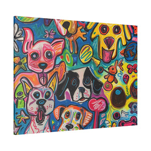 Dogs at play