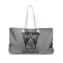 Load image into Gallery viewer, Weekender Bag - Gemini

