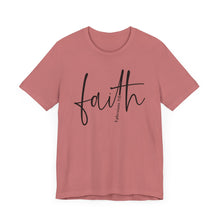 Load image into Gallery viewer, Faith Unisex Jersey Short Sleeve Tee - Inspirational Ephesians 3:20 Shirt
