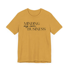 Load image into Gallery viewer, Minding My Own Business T-Shirt - Unisex Jersey Tee for Casual Vibes
