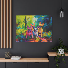 Load image into Gallery viewer, French Bulldog Canvas Art

