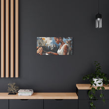 Load image into Gallery viewer, Piano Woman Canvas Art, Stylish Modern Decor, Gift for Music Lovers, Home Wall Art, Unique Artistic Playroom Decor
