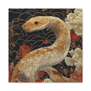 Lunar Year of the Snake - Canvas Print