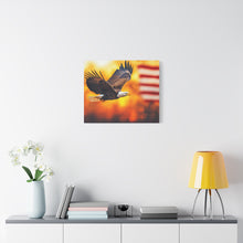 Load image into Gallery viewer, Patriotic Eagle Canvas Art - Inspirational Home Decor
