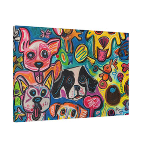 Dogs at play